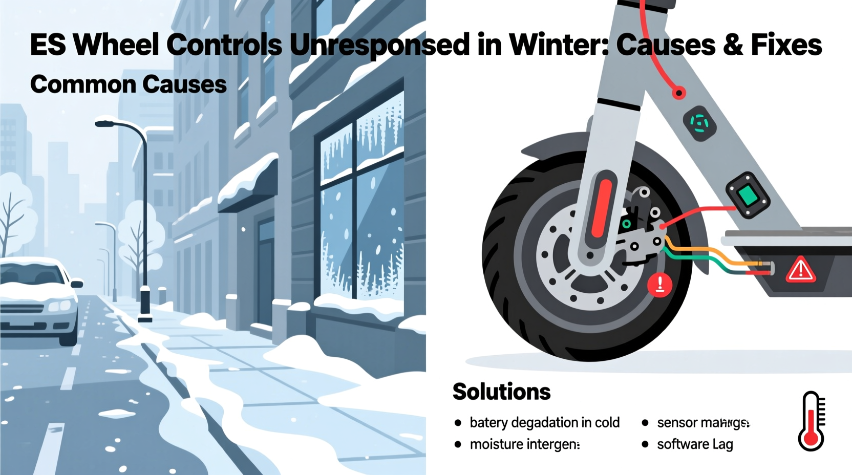 es wheel controls unresponsive winter