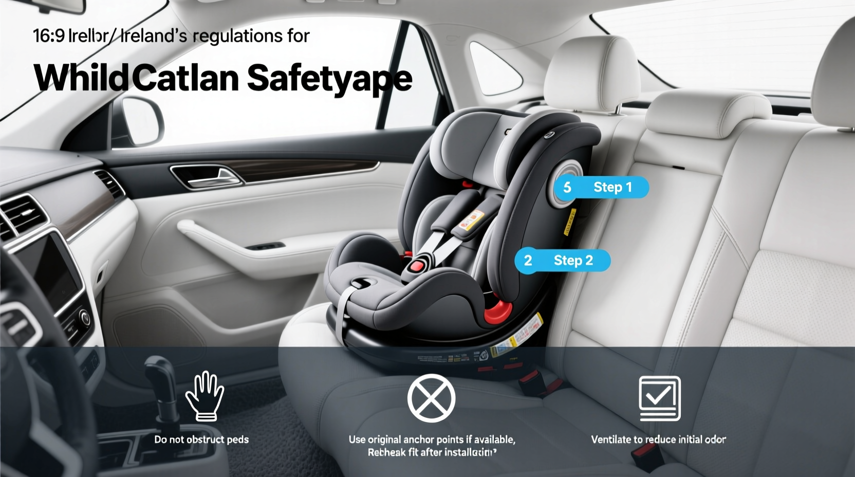 child car seat laws ireland