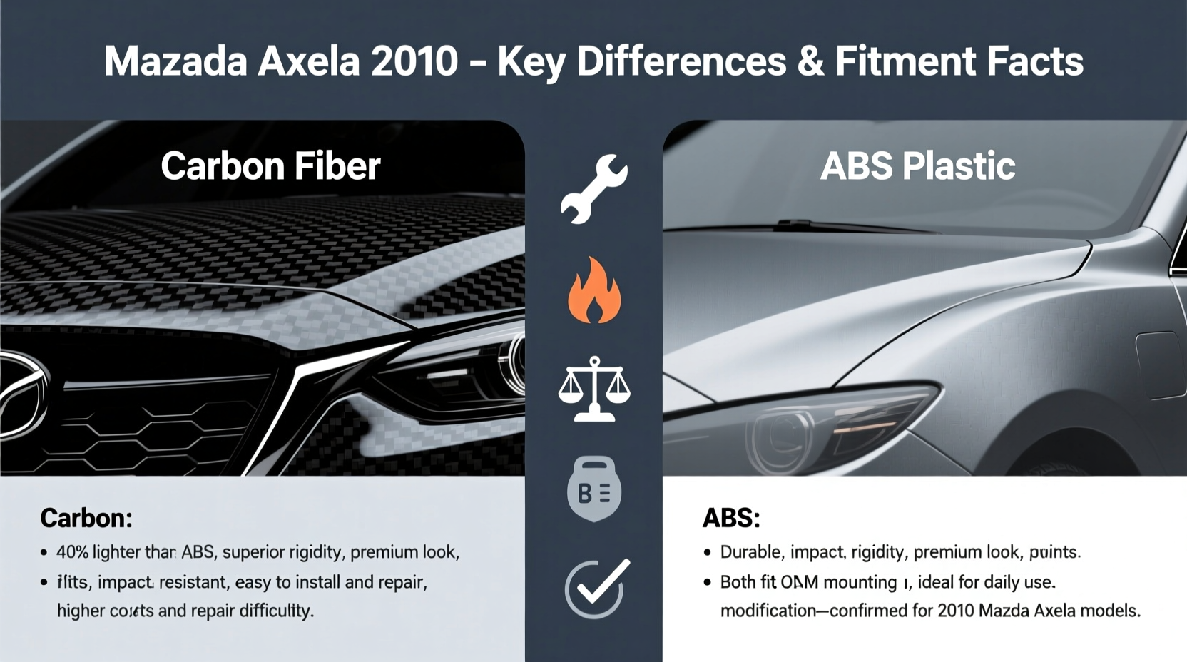 carbon vs abs axela 2010