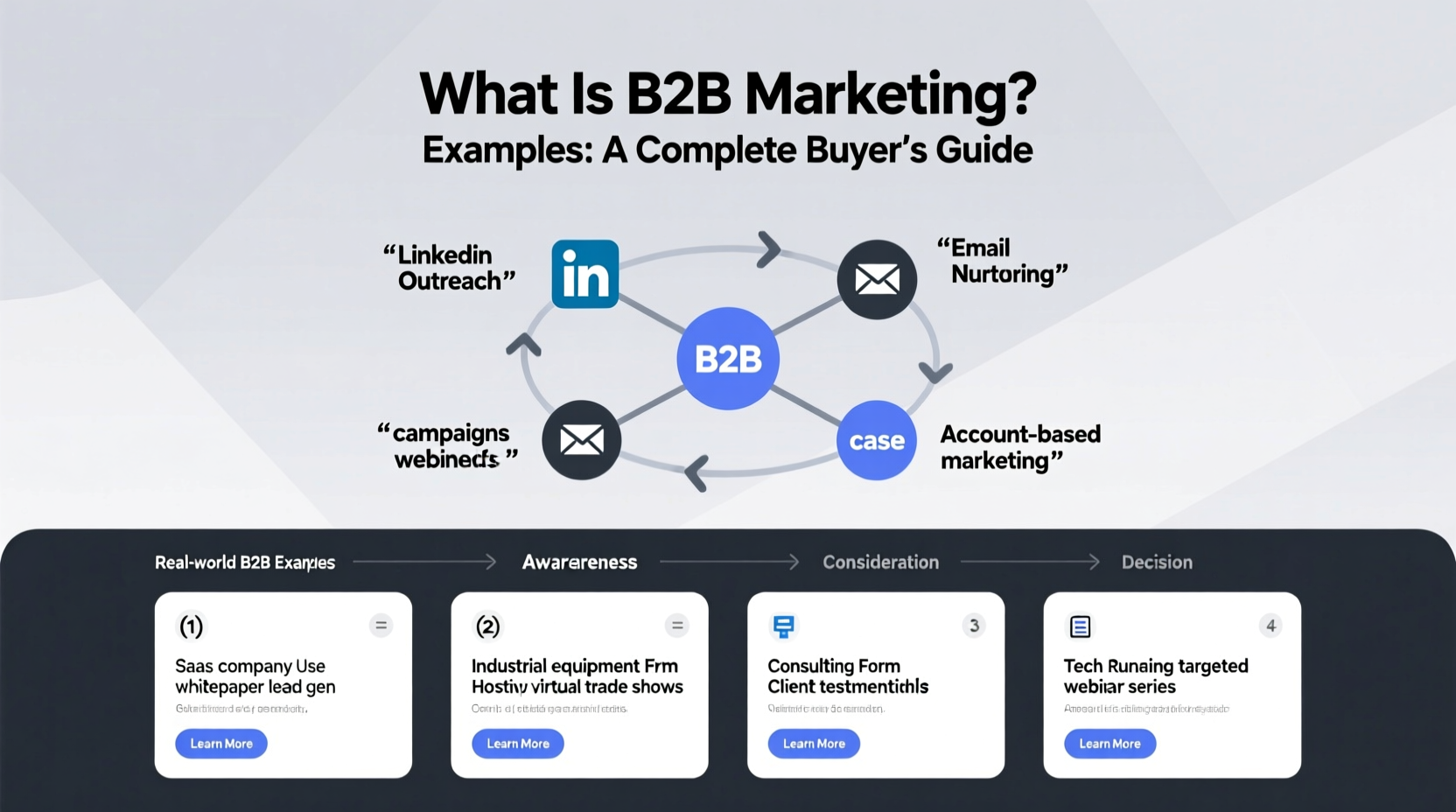 what is b2b marketing examples