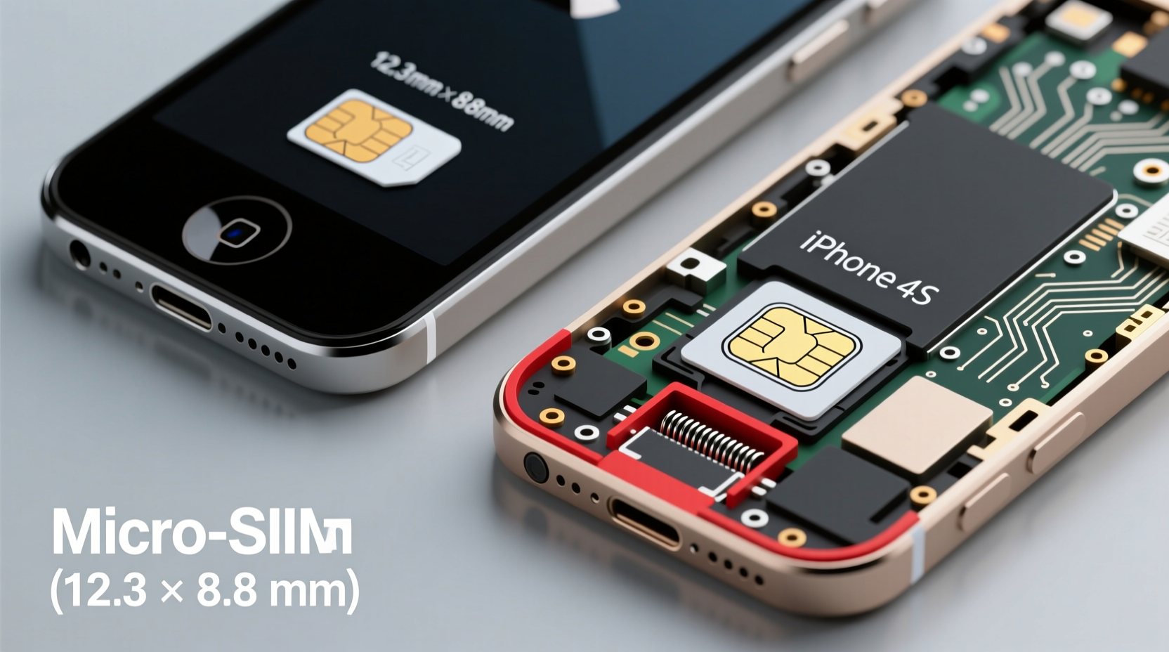 did apple really change the sim card size between iphone 4 and 4s what gives