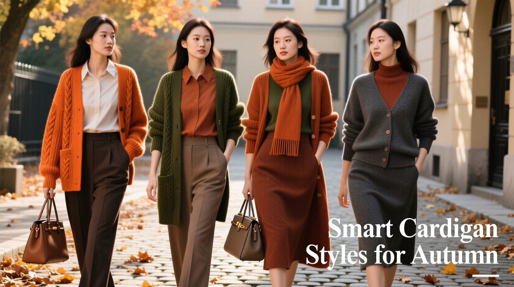 smart ways to refresh your wardrobe for autumn using cardigans
