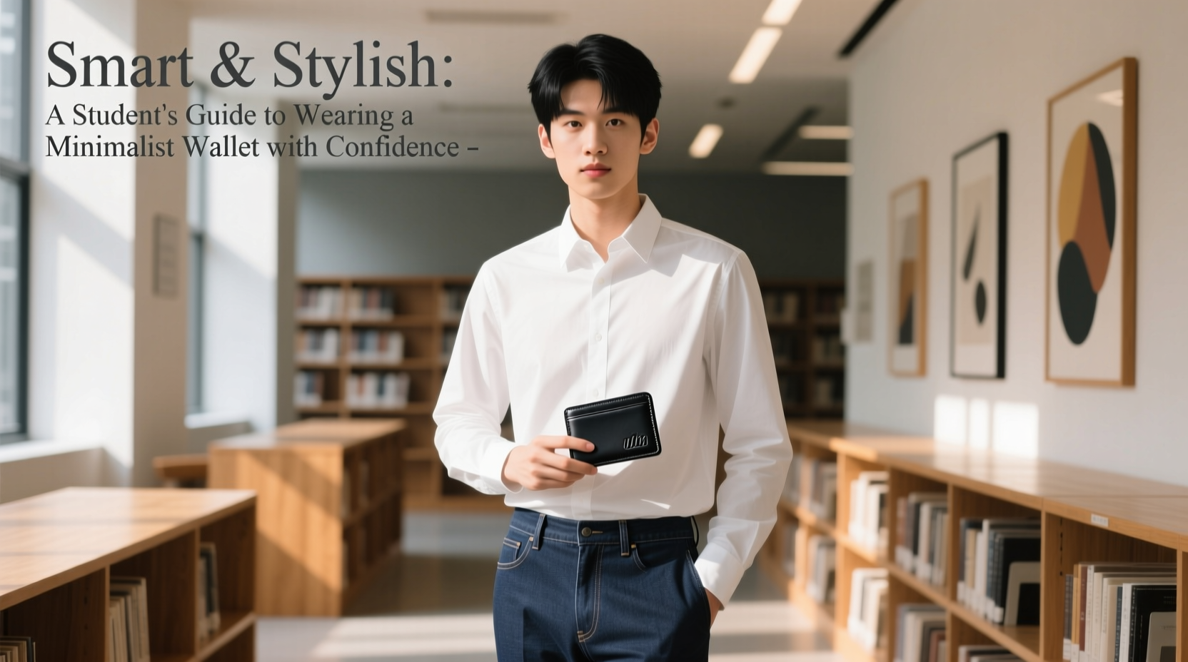 smart and stylish a students guide to wearing a minimalist wallet with confidence