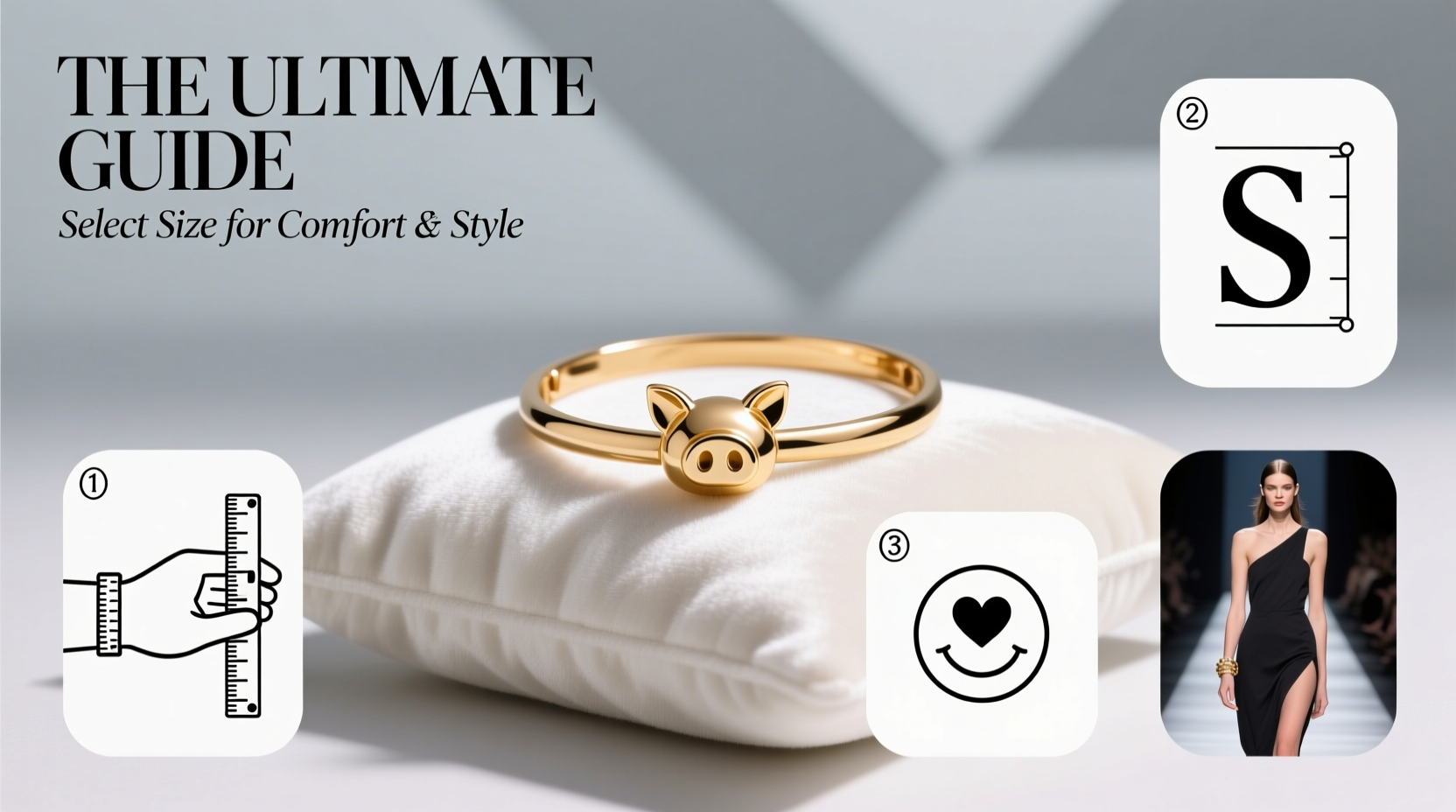 the ultimate guide to selecting the perfect size pig nose bracelet for comfort and style