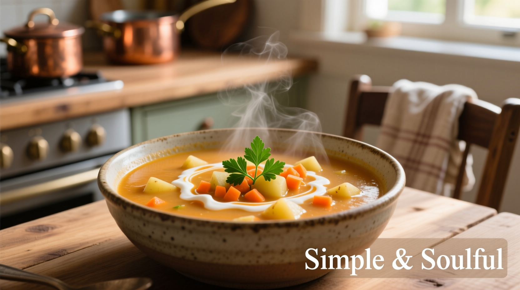 potato and carrot soup