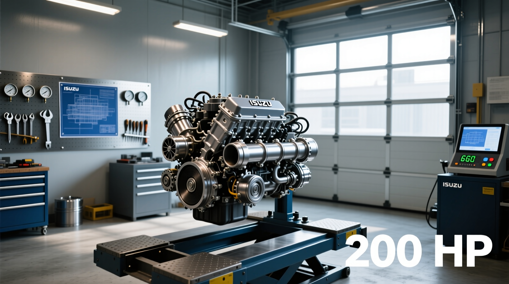 What Is the Horsepower of an Isuzu 6BG1 Engine?