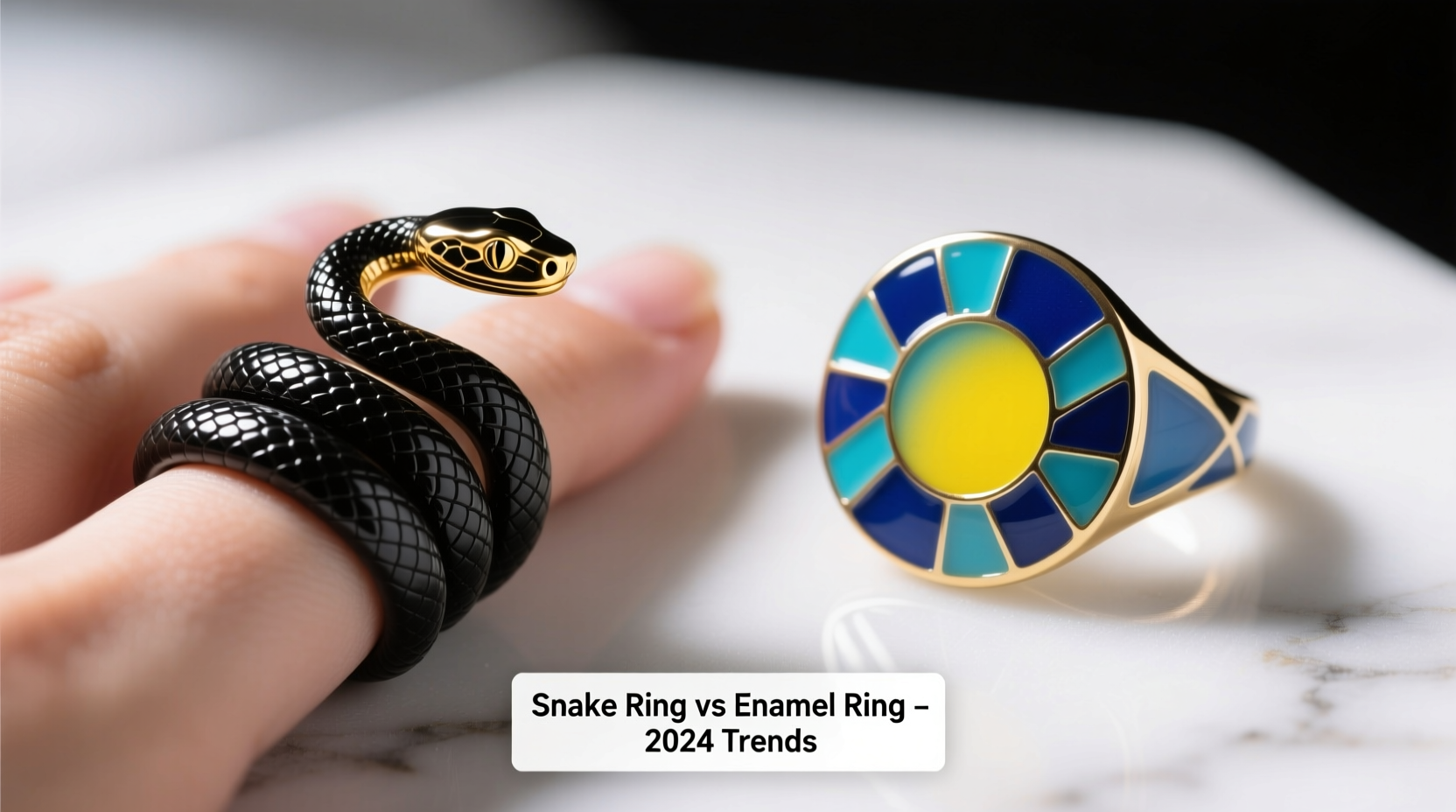 snake ring vs enamel ring which one is trending right now and why 3