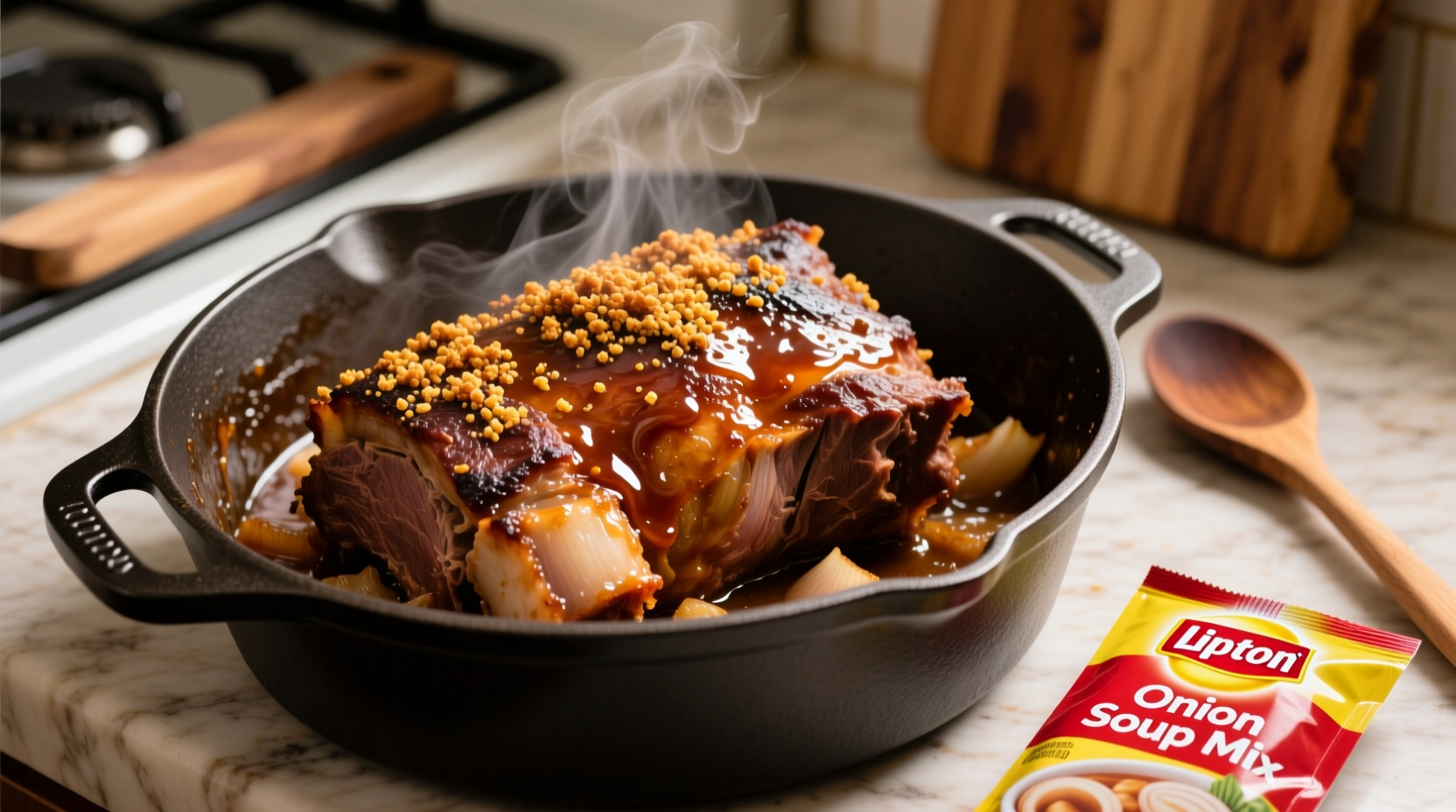 slow cooker roast beef with lipton onion soup mix