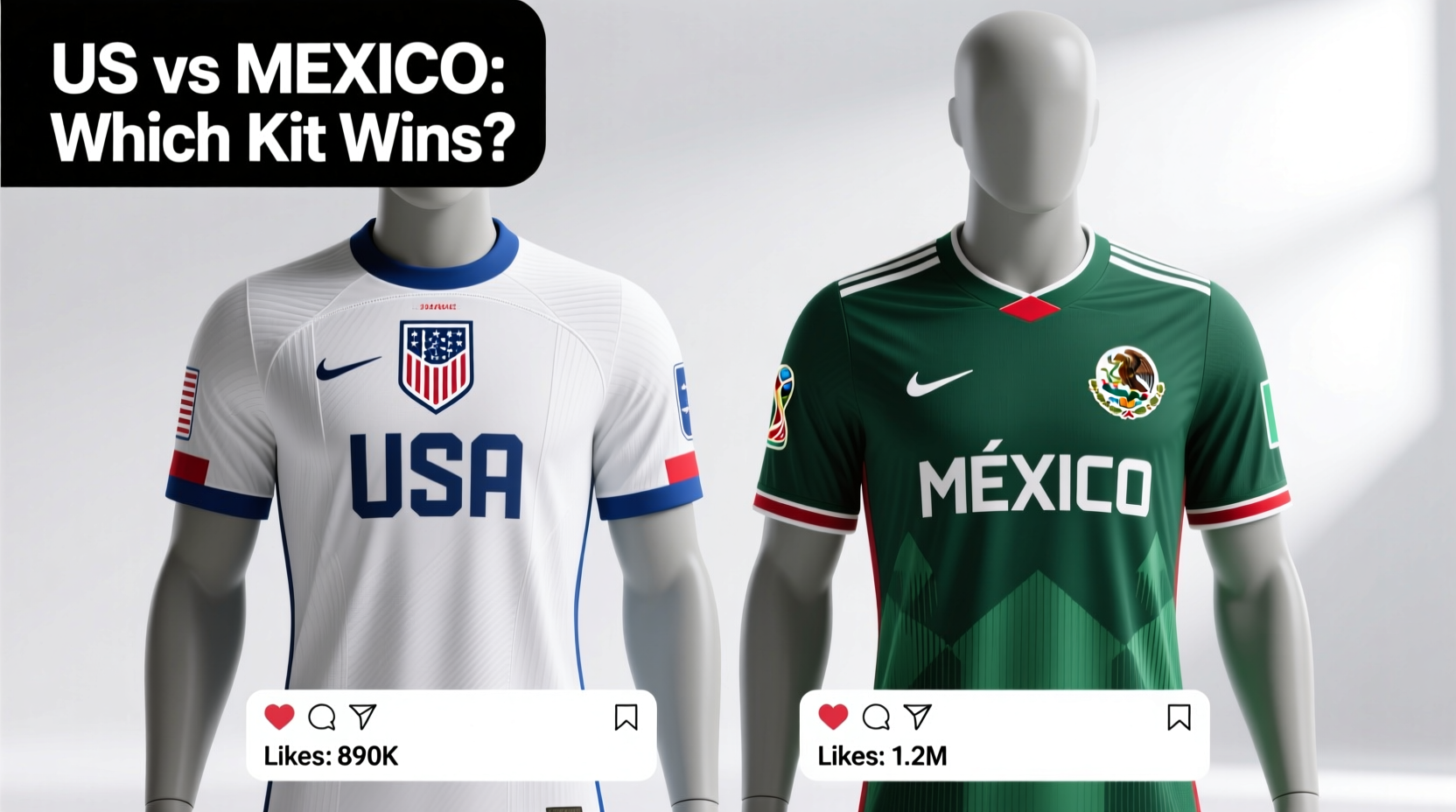 us vs mexico soccer jersey which national teams kit is more popular