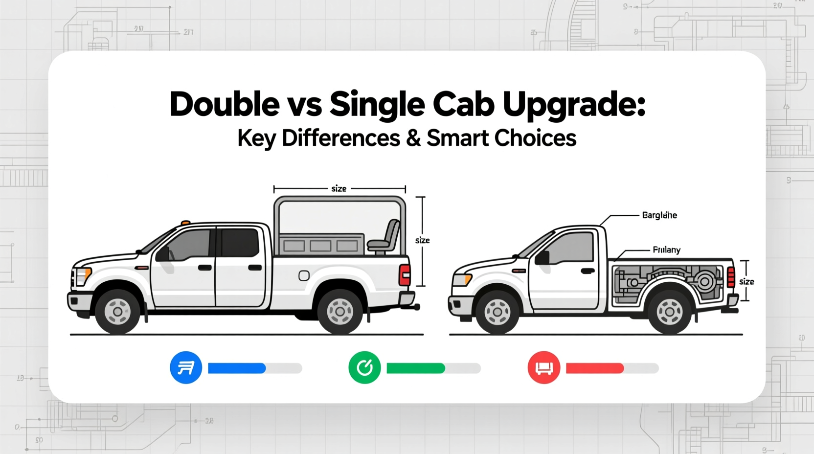 double vs single cab upgrade