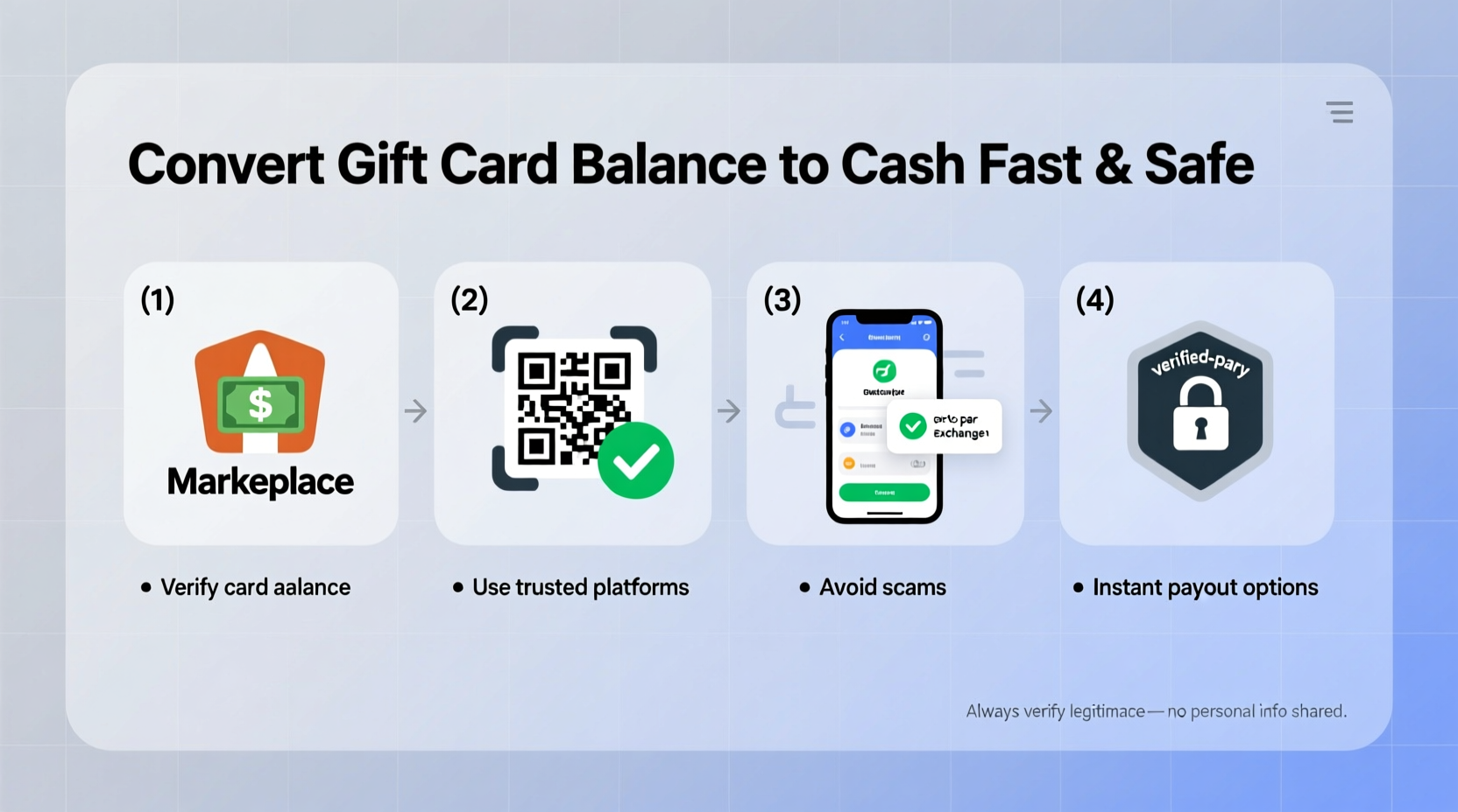 effective methods to convert your gift card balance into cash quickly and safely