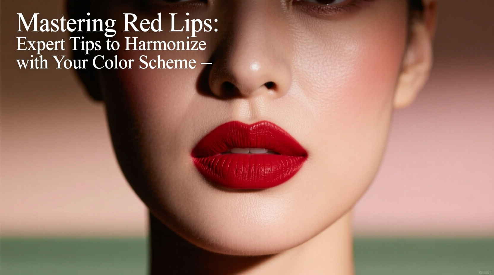 mastering red lips art expert tips to harmonize with your existing color scheme