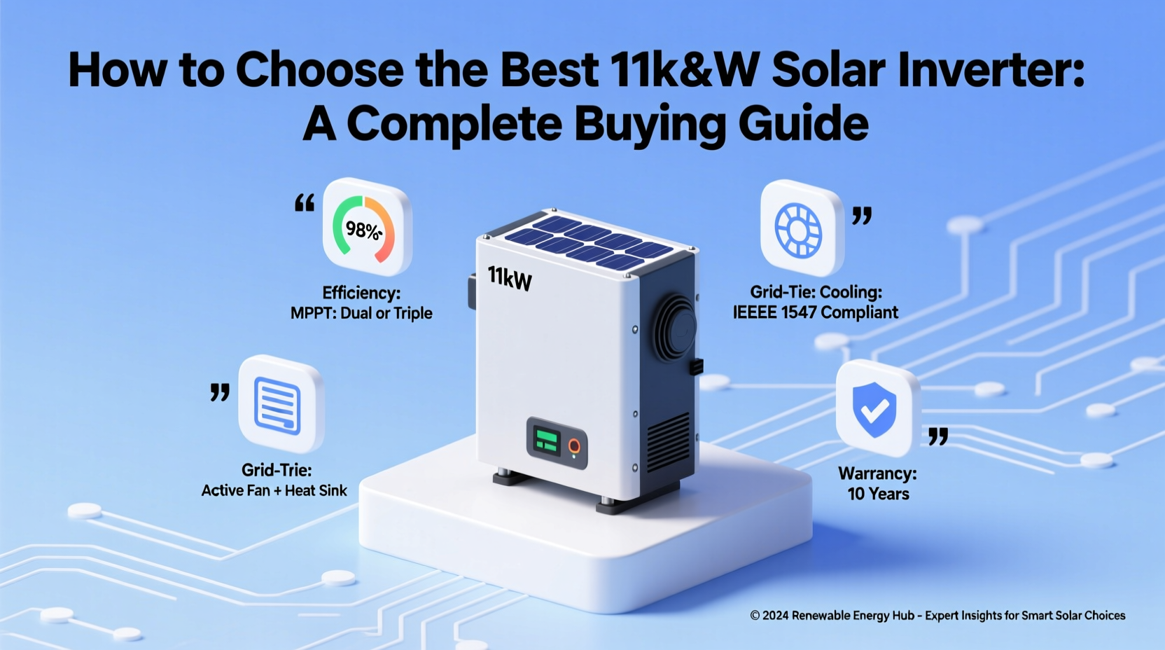 How to Choose the Best Solar Inverter 11kW: A Complete Buying Guide