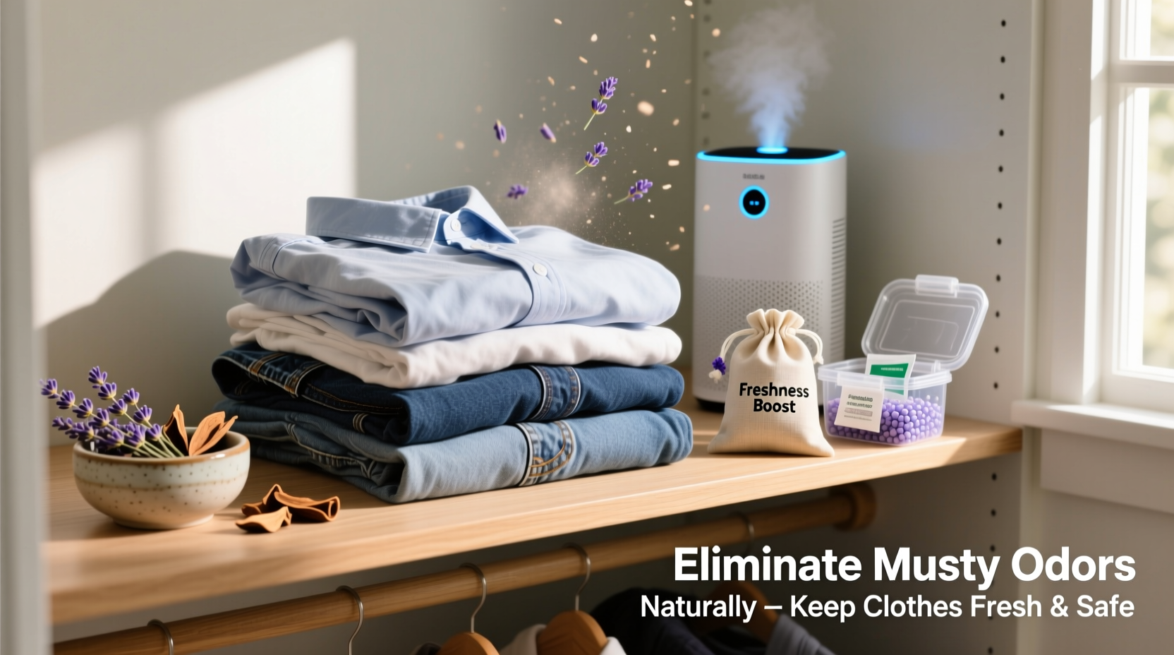 effective methods to eliminate musty odors from stored clothes for freshness