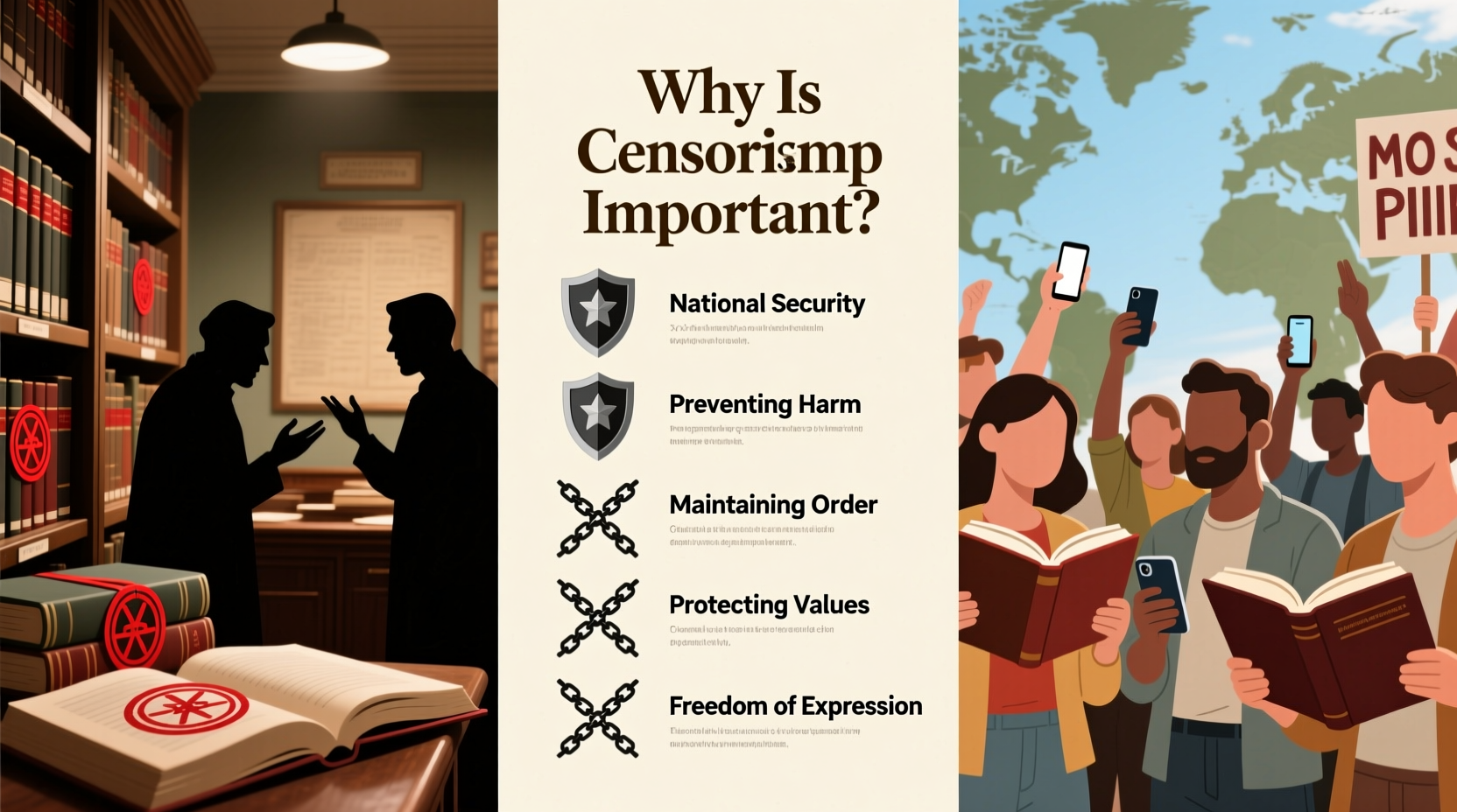 why is censorship important exploring justifications arguments