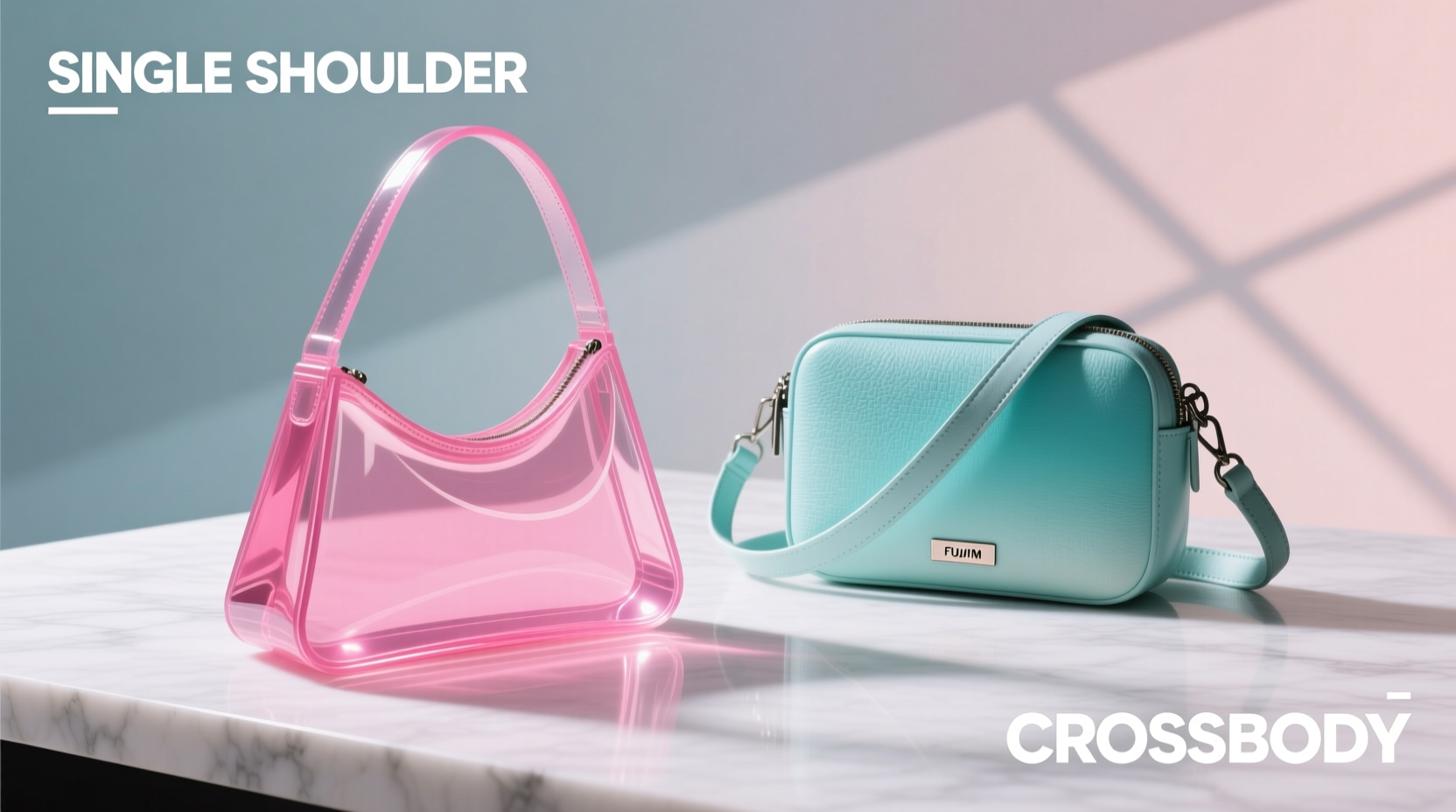 how to decide between single shoulder and crossbody jelly bags for style and functionality