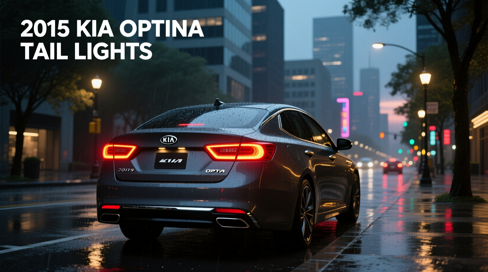 2015 kia optima tail lights guide