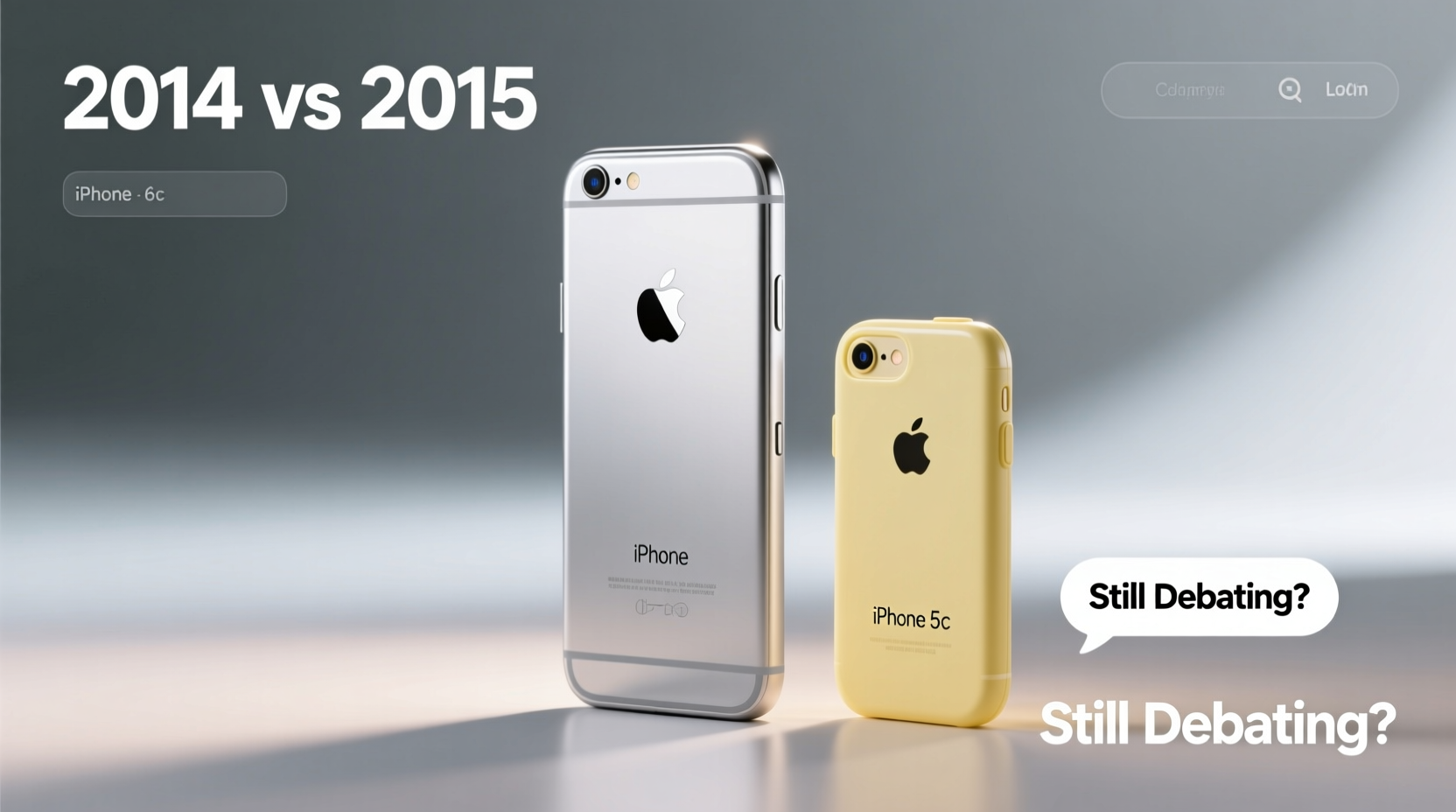 iphone 6 vs 5c why are people still debating this in current year