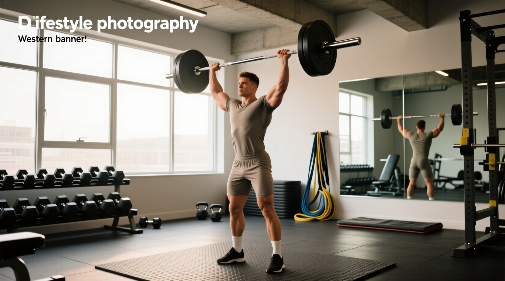 Side view of athlete executing upright row with proper elbow height