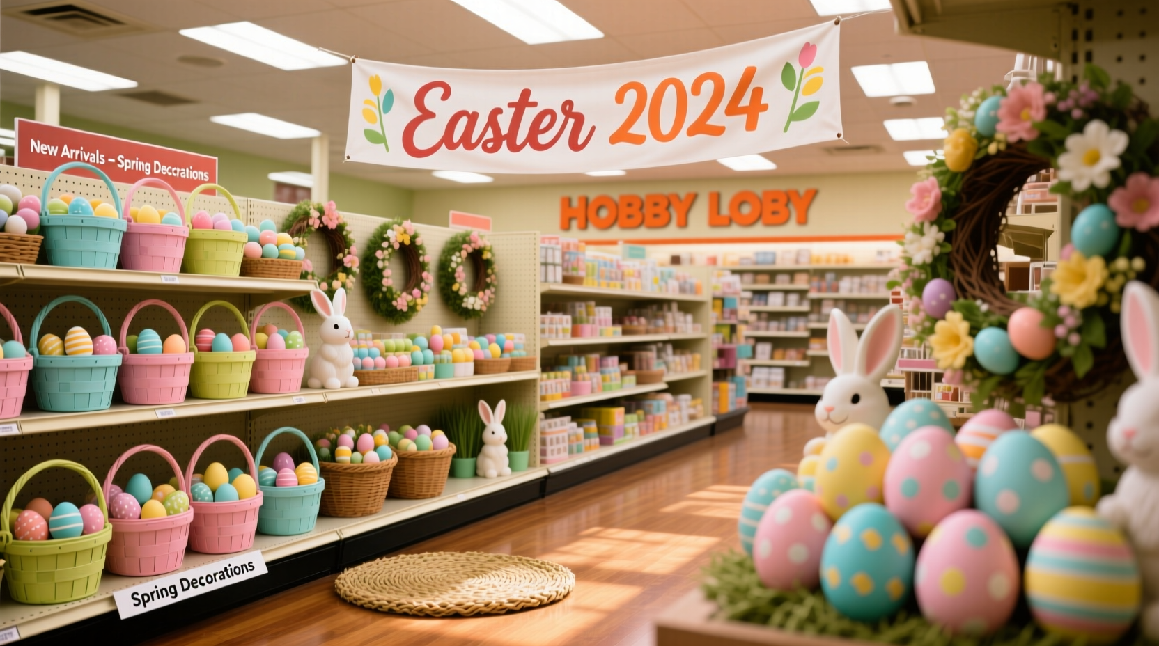 does hobby lobby have easter out yet