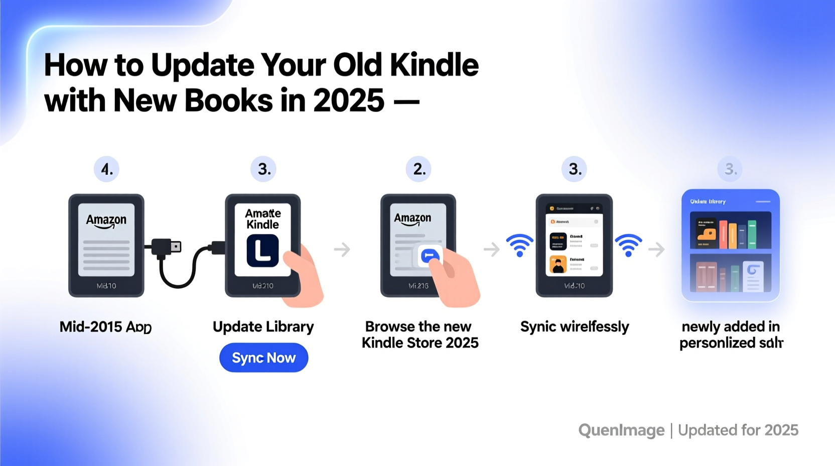 How to Update Your Old Kindle with New Books in 2025