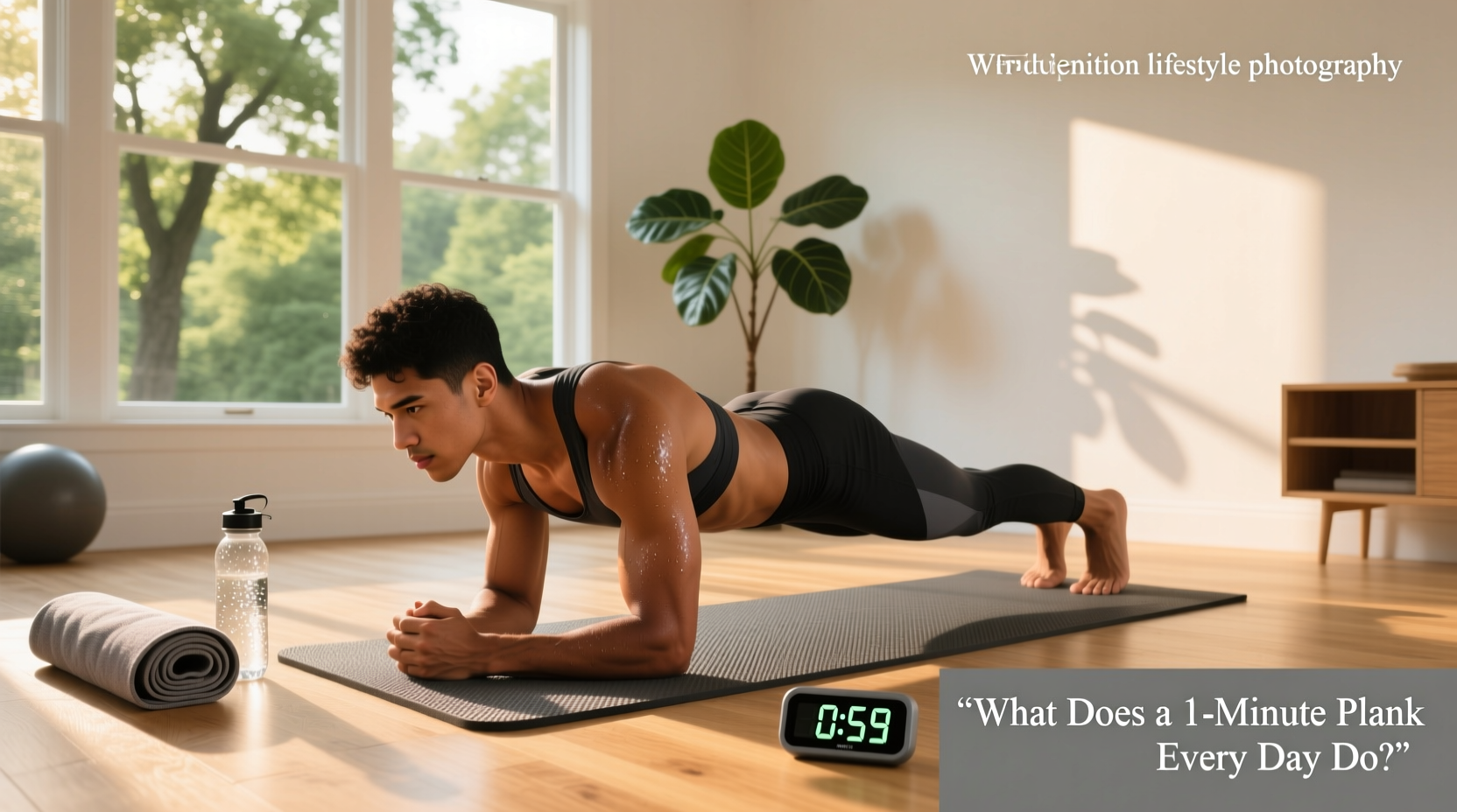 1 minute plank daily what it does