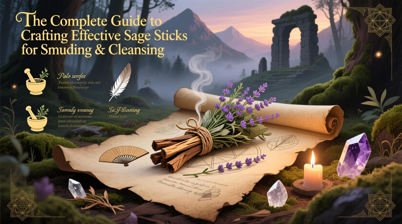 the complete guide to crafting effective sage sticks for smudging and cleansing