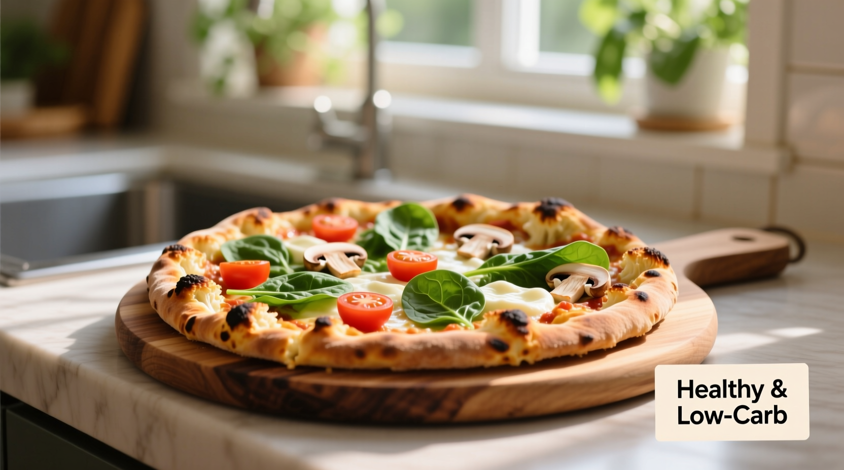 is cauliflower crust pizza healthy