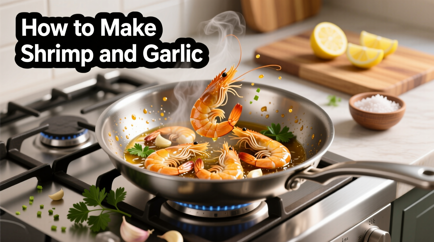how to make shrimp and garlic