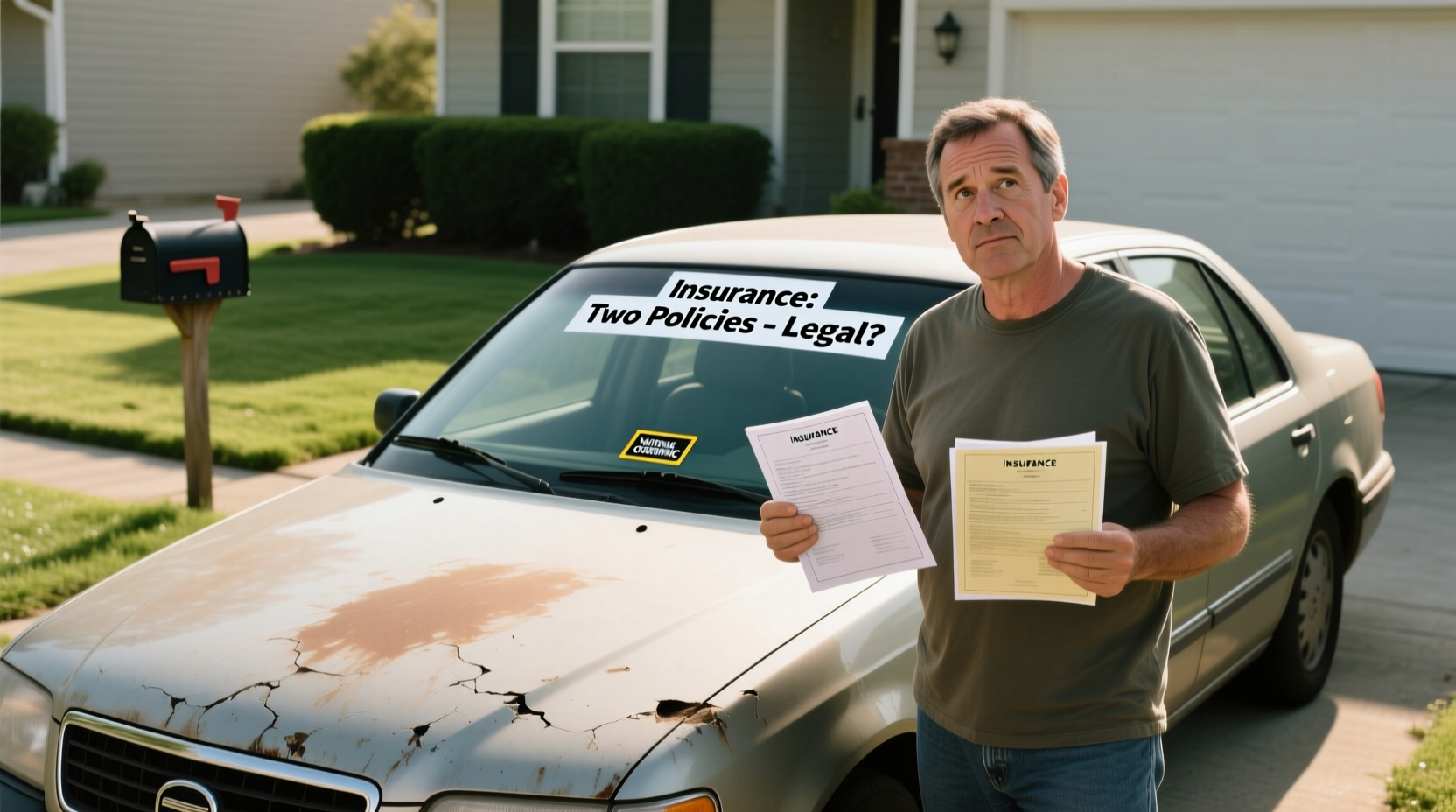 can you have two different car insurance policies