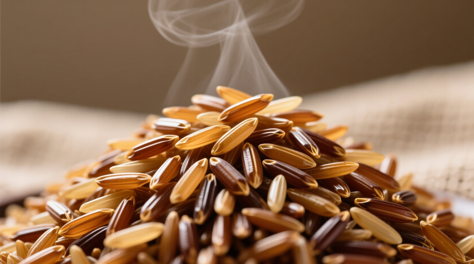 perfect brown basmati rice