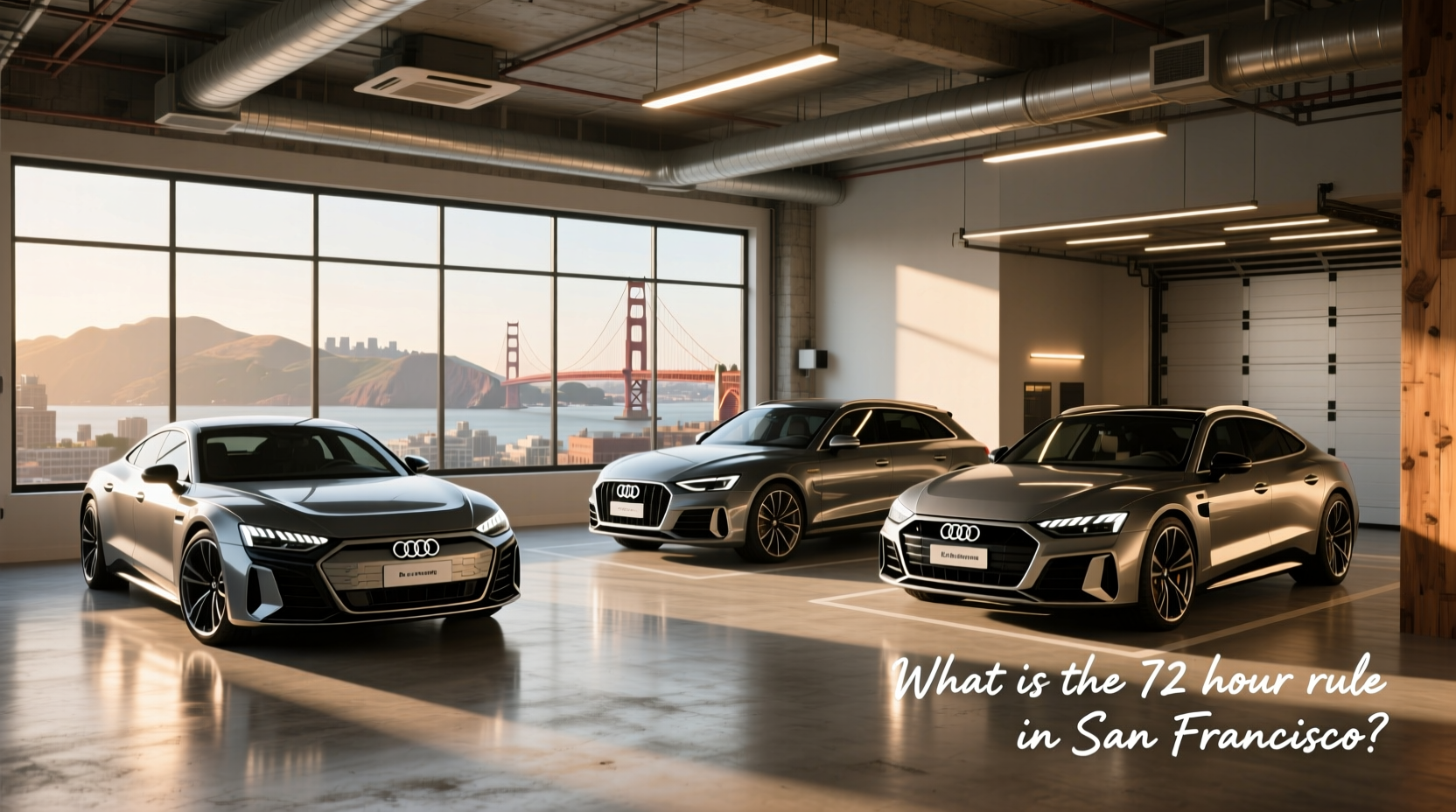 How to Navigate Audi Premium Garage and SF's 72-Hour Parking Rule
