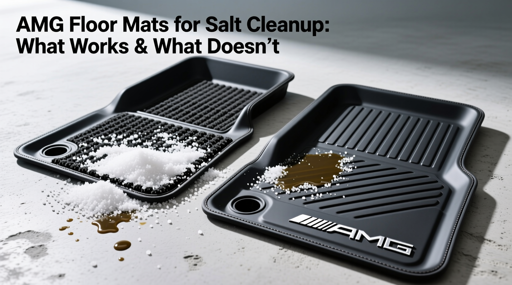 amg floor mats salt cleanup