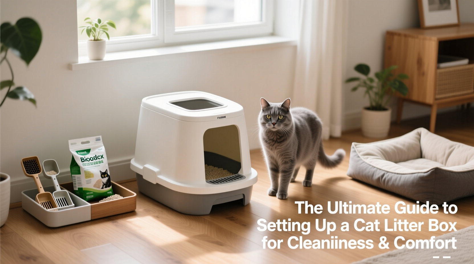 the ultimate guide to setting up a cat litter box for cleanliness and comfort