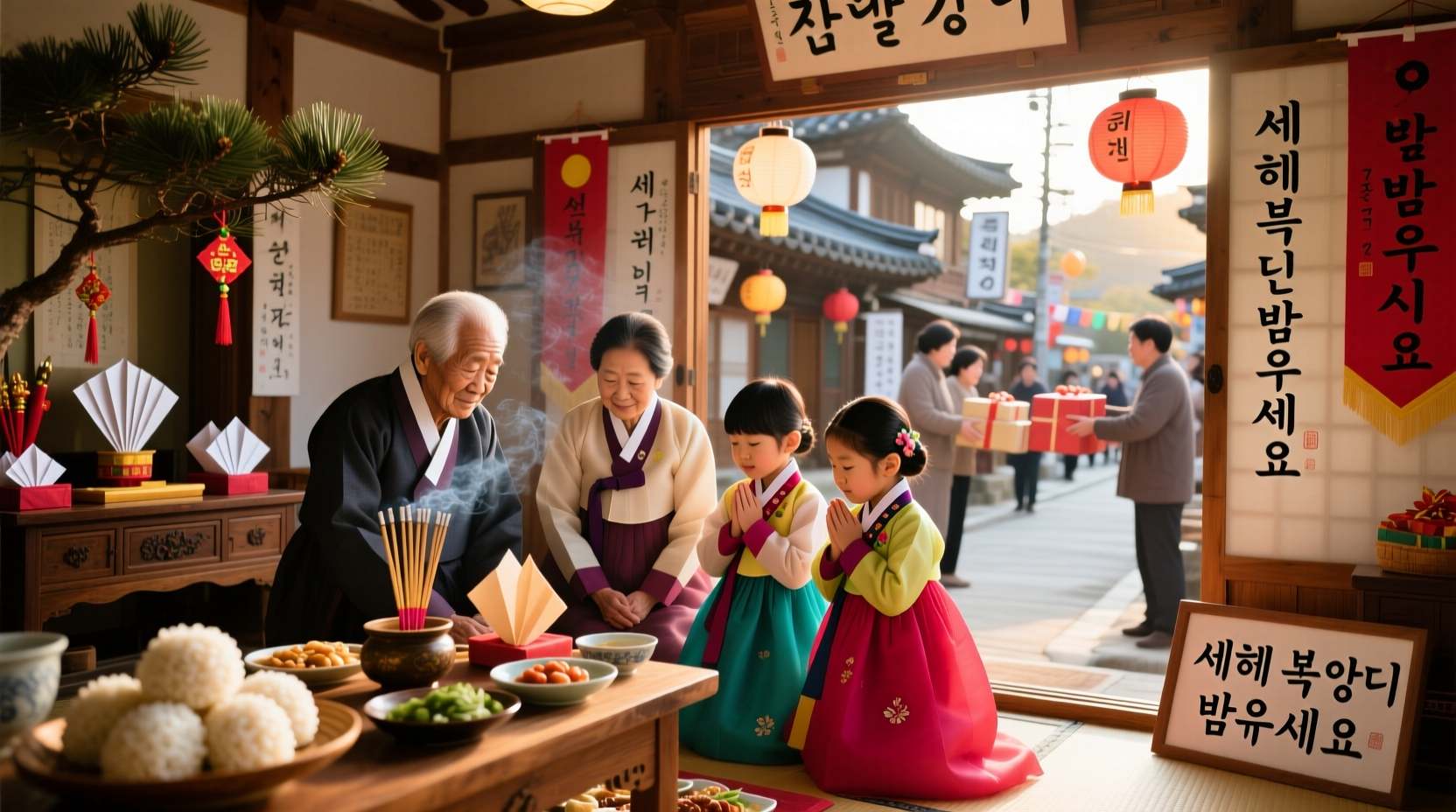 how do south korea celebrate new year
