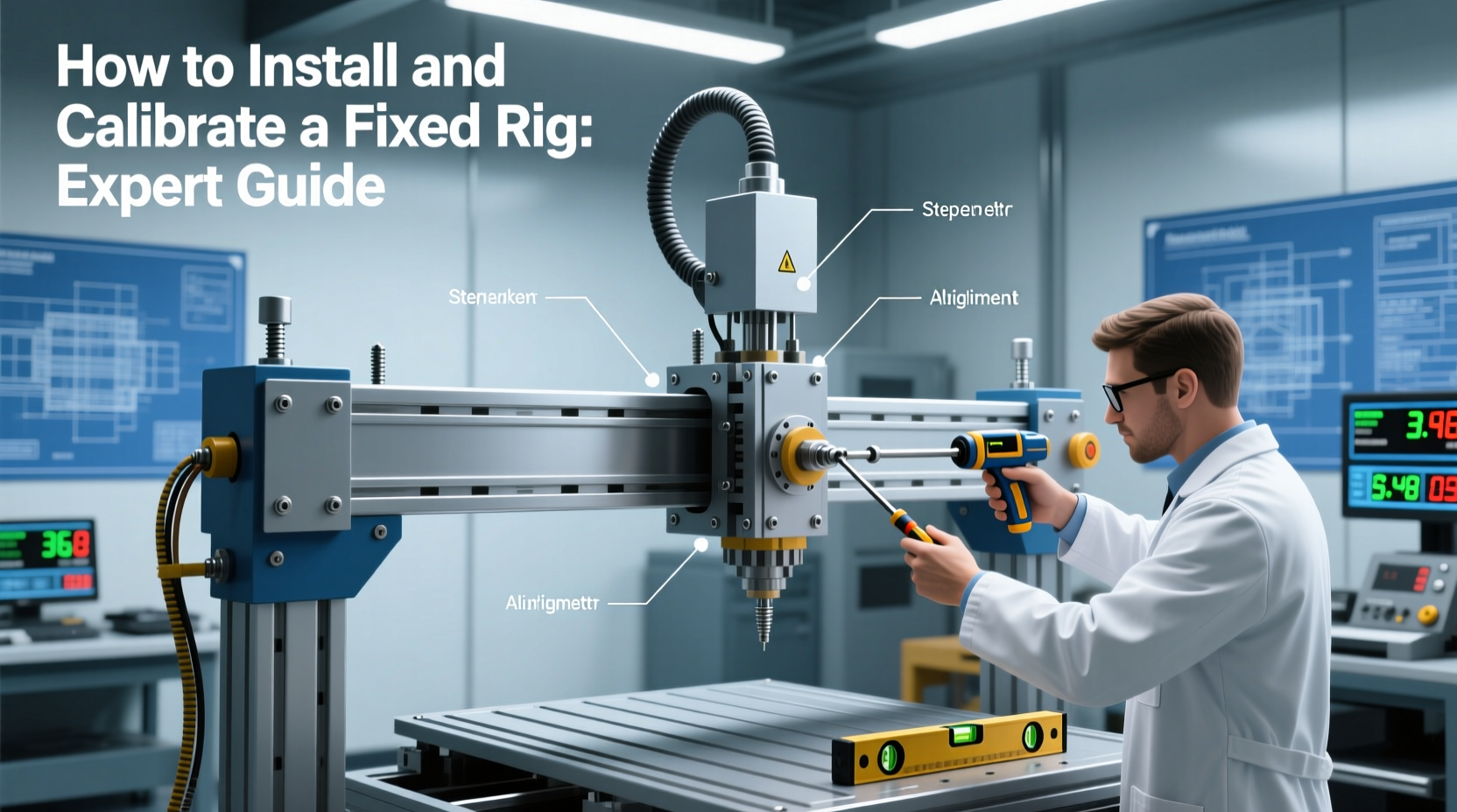 install calibrate fixed rig