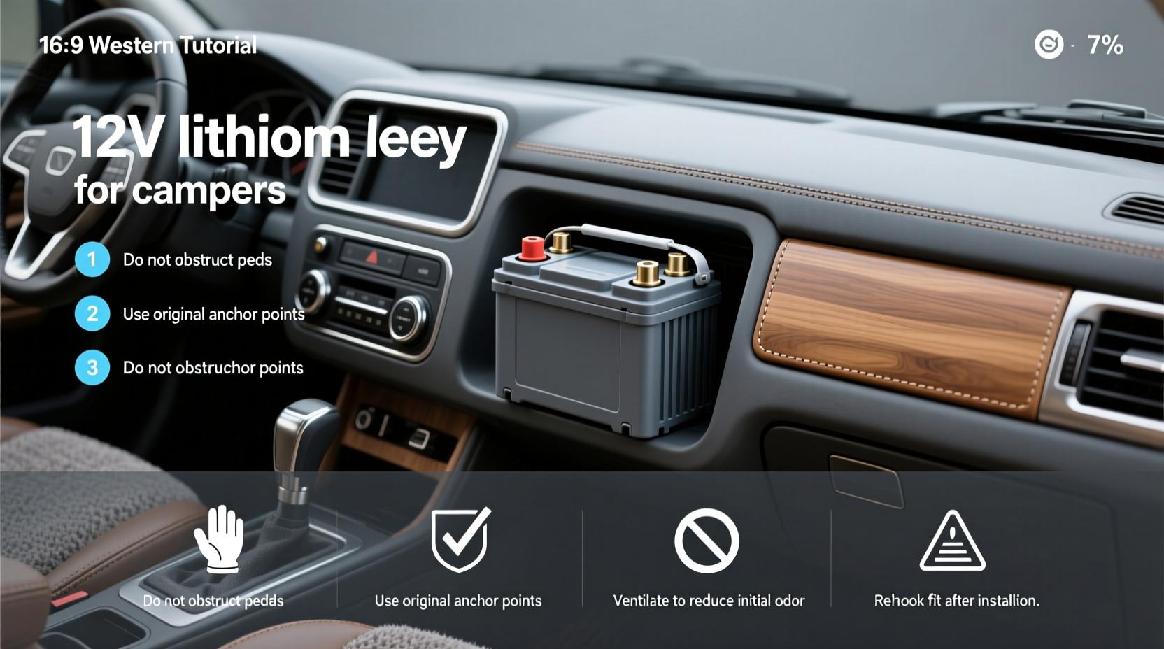 How to Choose Batterie Lithium 12V pour Camping Car: Buying Guide