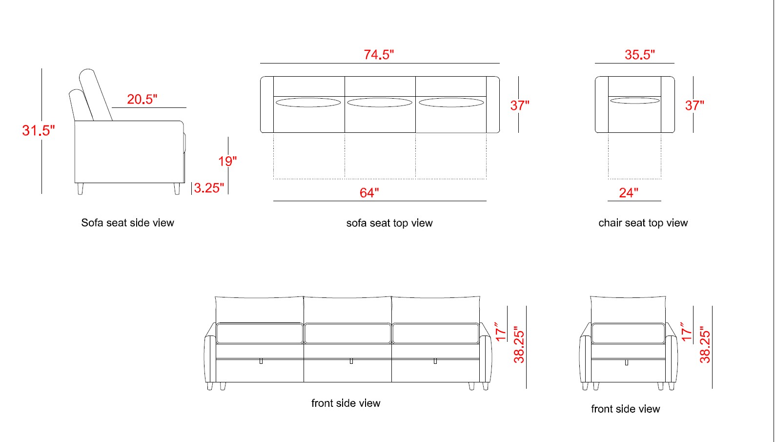 Simple Pull Out Upholstered Folding Sofa Bed Sofa Modern Living Room Sofa Solid Wooden Frame Livingroom Home Furniture Fabric