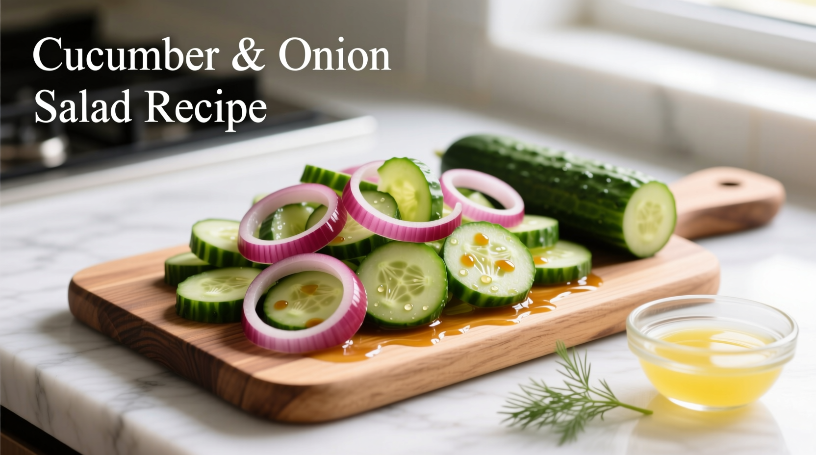 cucumber onion recipe