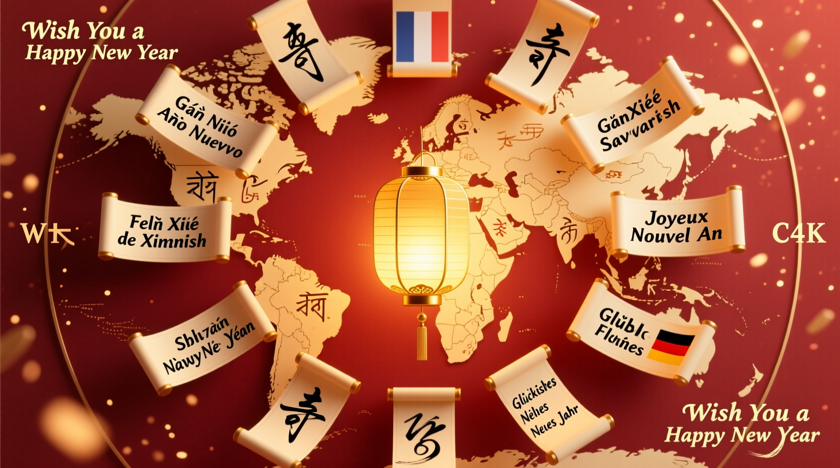 how to say wish happy new year