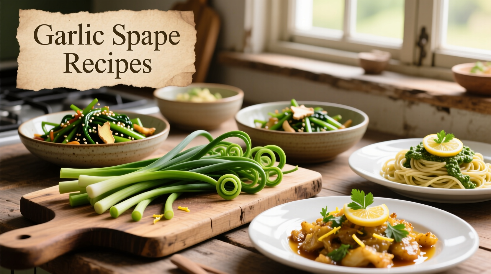 garlic scape recipes
