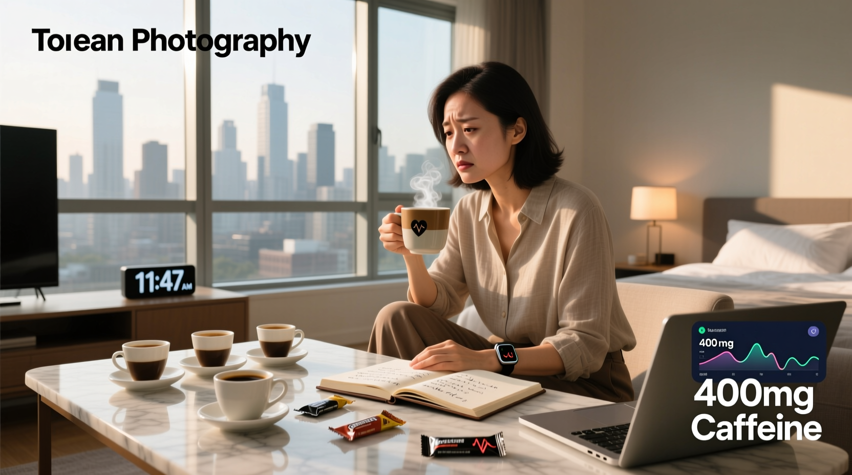 400 mg caffeine: energy vs anxiety sleep