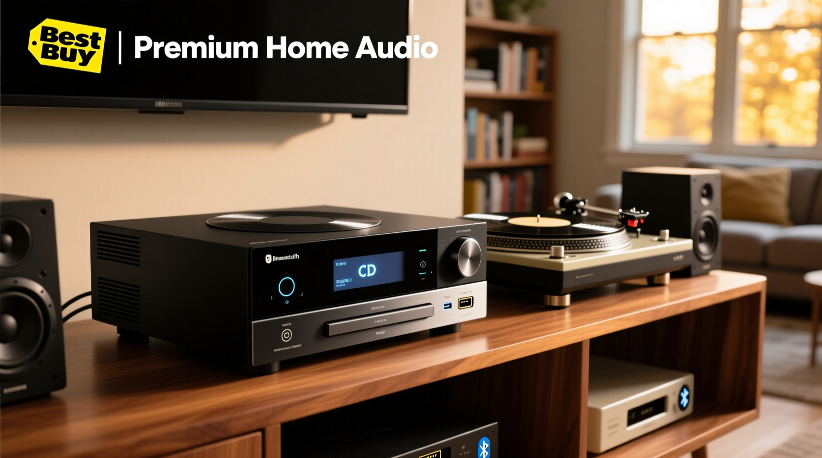 best buy cd players for home with versatile features and solid performance