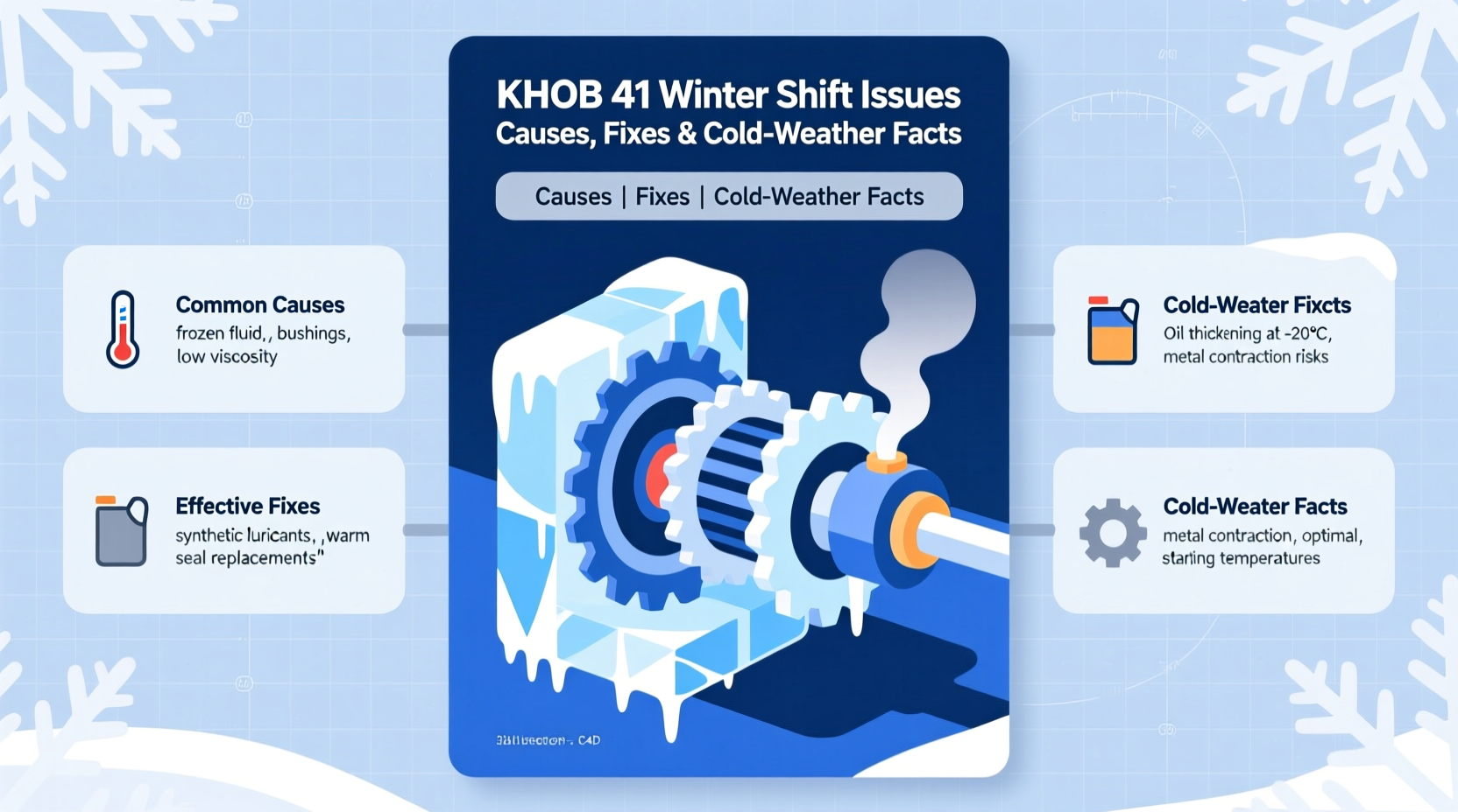 khob 41 winter shift issues