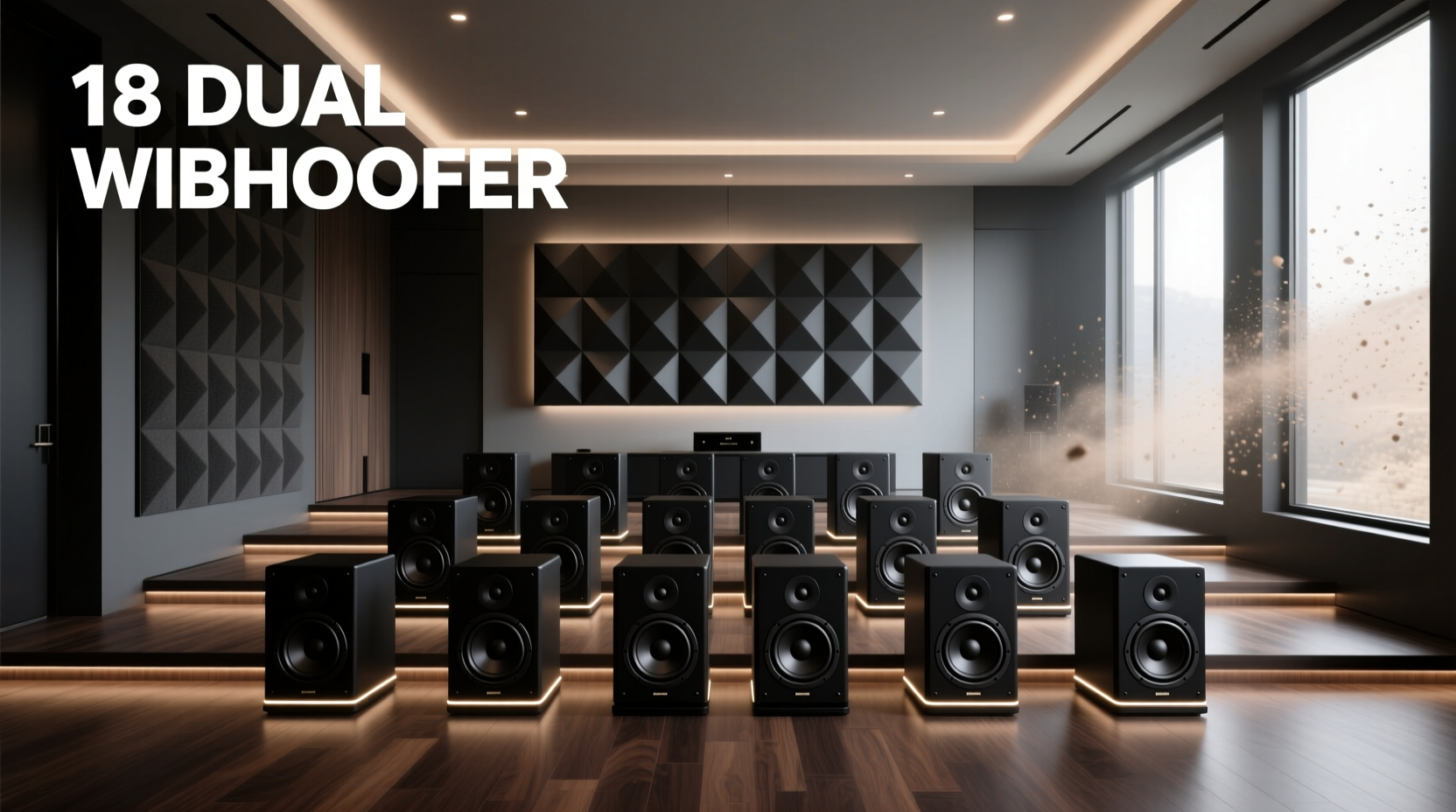 18 dual subwoofer power vs. practicality