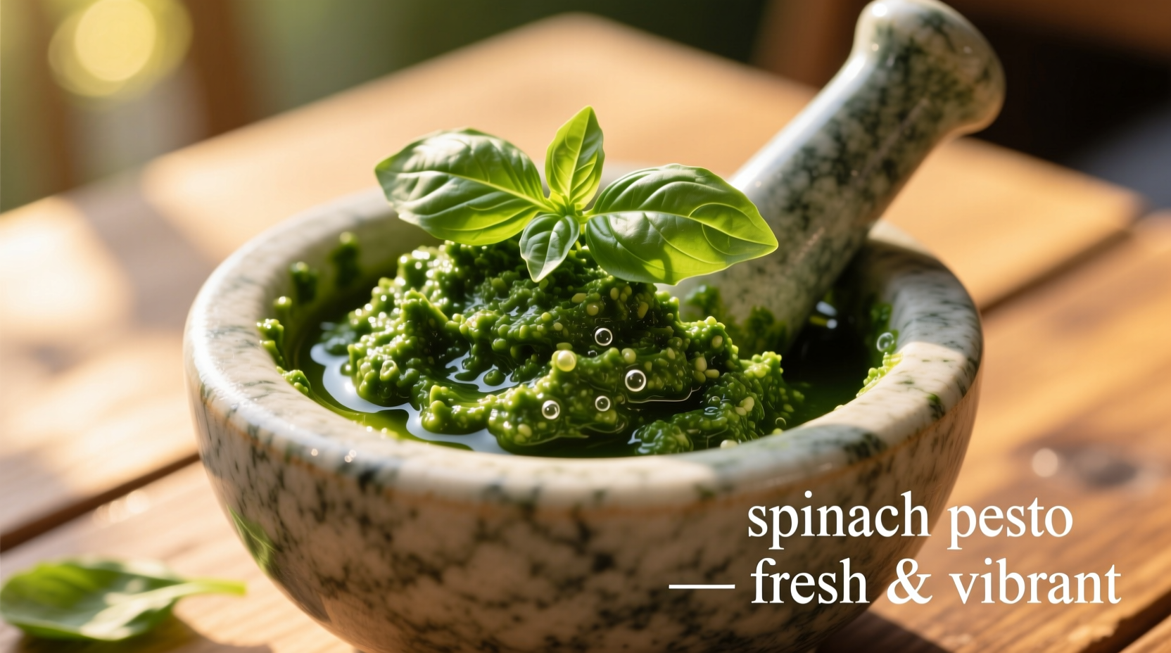 Spinach Pesto Recipe: Healthy Twist on Classic Sauce