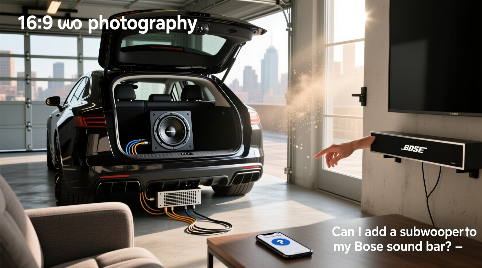 How to Add a Subwoofer to a Bose Soundbar or Car System