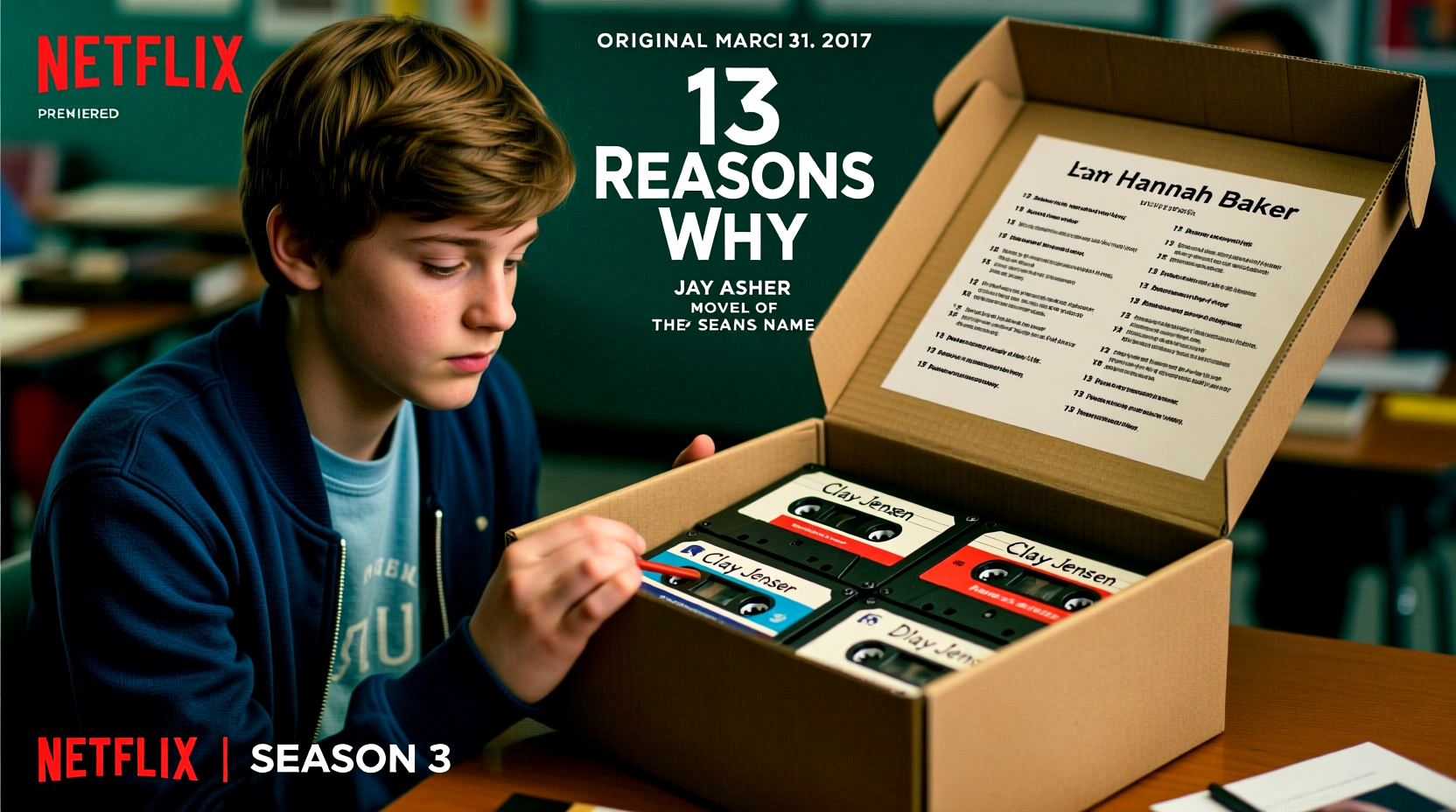 when was 13 reasons why released series overview info