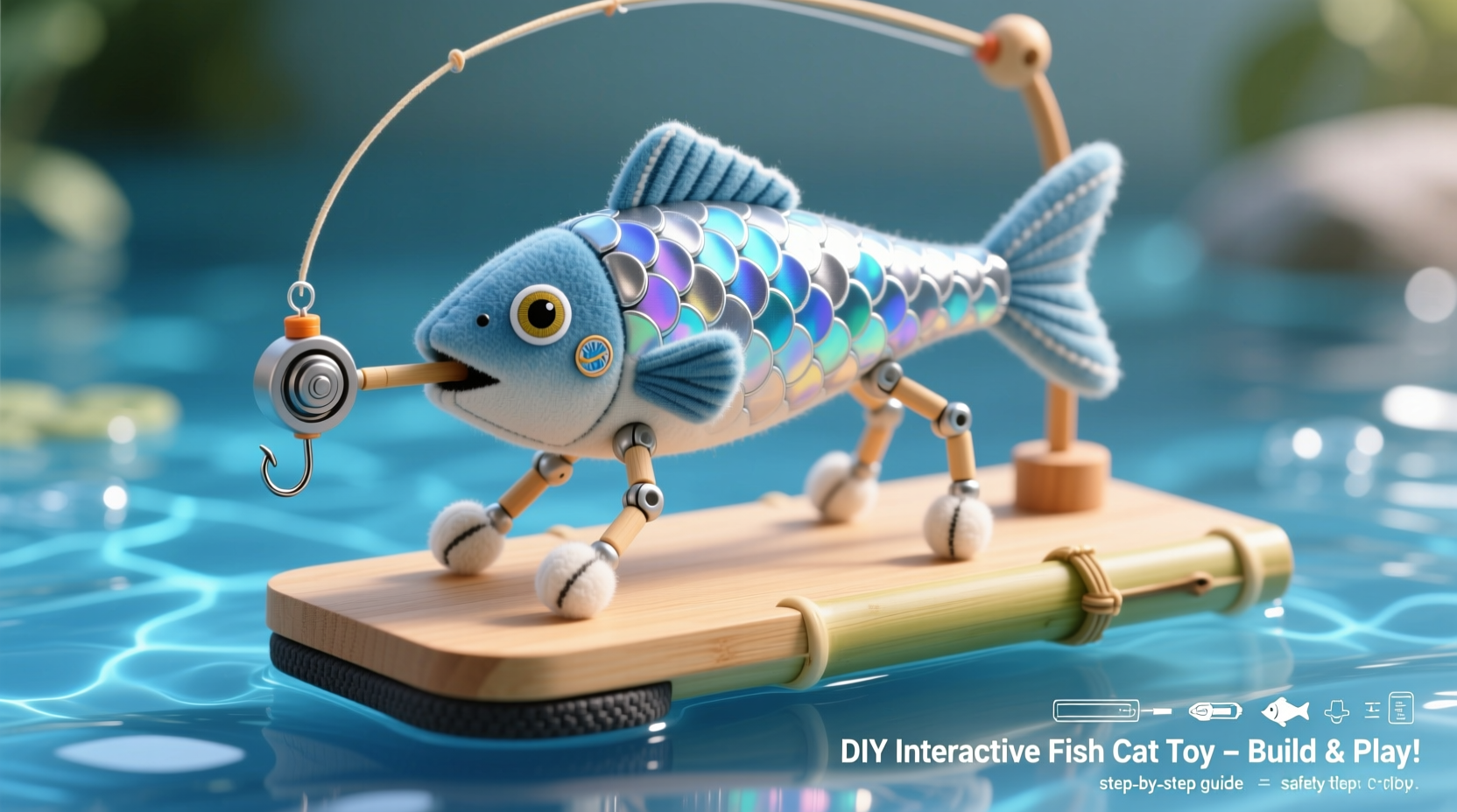diy guide crafting an interactive moving fish cat toy to keep your feline entertained
