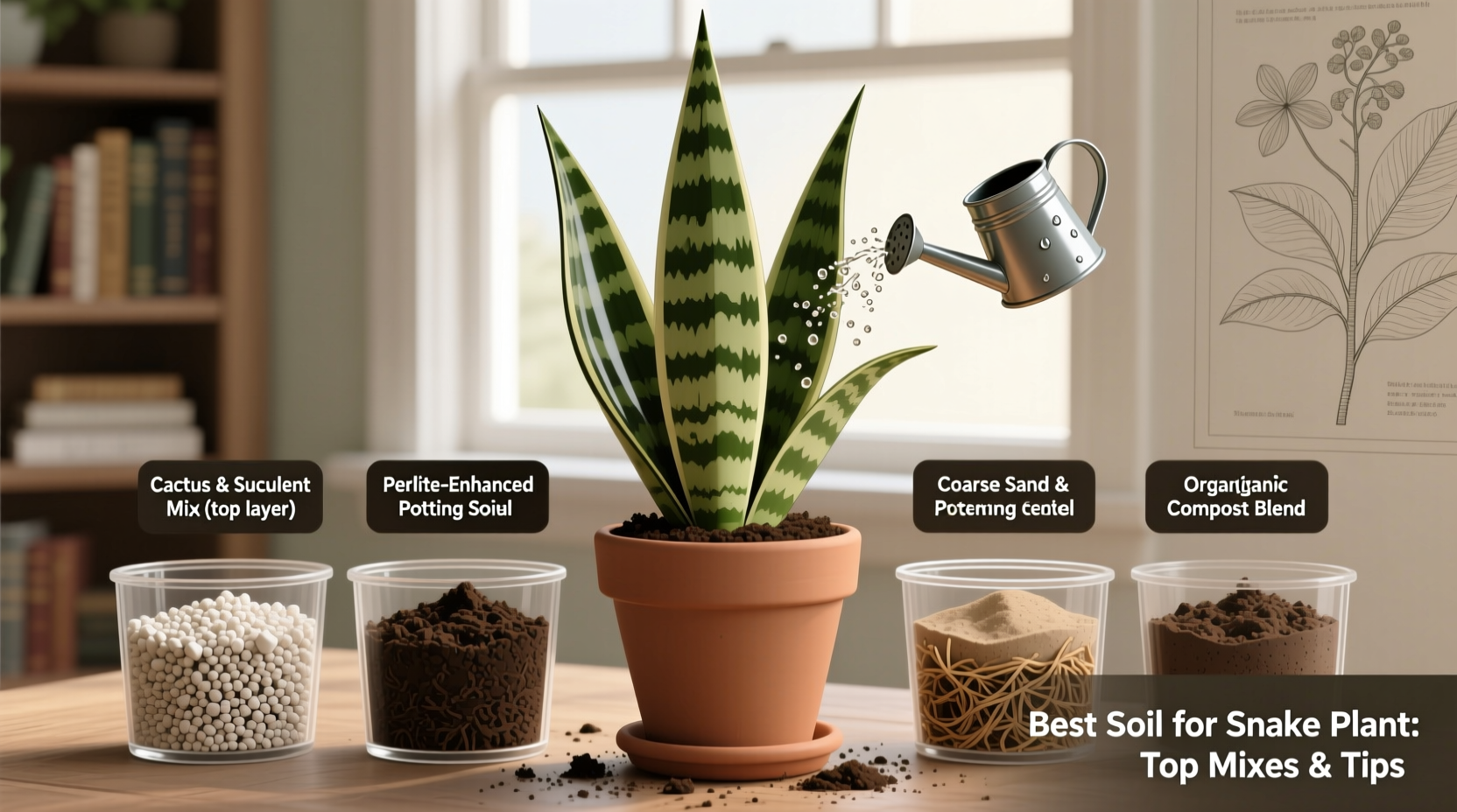 Best Soil for Snake Plant: Top Mixes & Tips